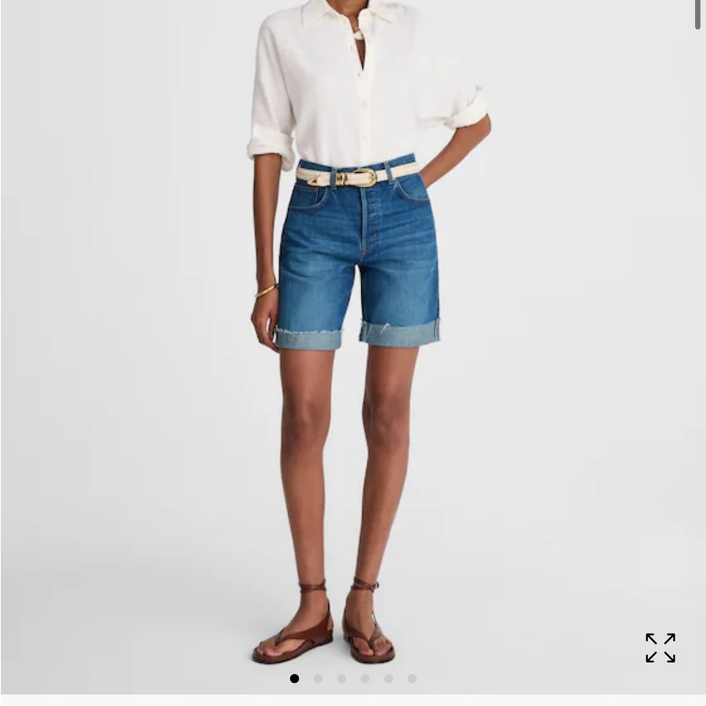 NWT Madwell Baggy Jean Shorts
